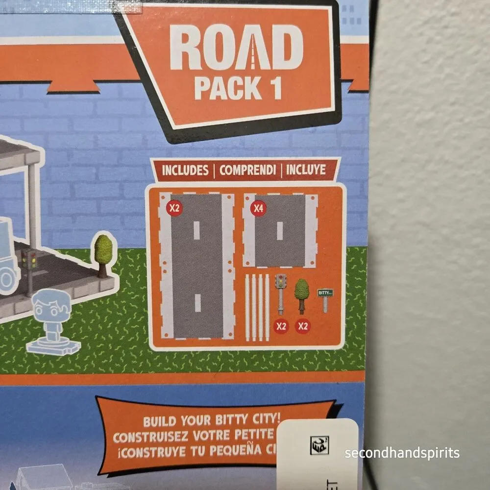 Funko Bitty City: Road Pack 1 & 2 /plus  Land Pack